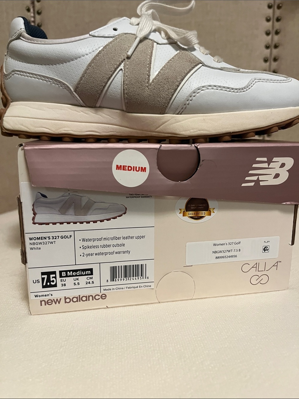 Women’s New Balance 327 golf shoes size 7.5 - Picture 2 of 10
